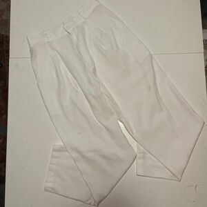 Vintage High Waist Linen Trouser